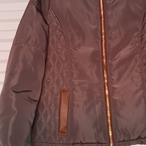 Women's miss London puffer coat size large - Picture 2 of 12